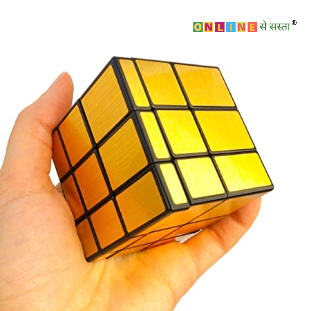 3x3 Golden Mirror Puzzle Cube 3x3 Speed Magic Cube