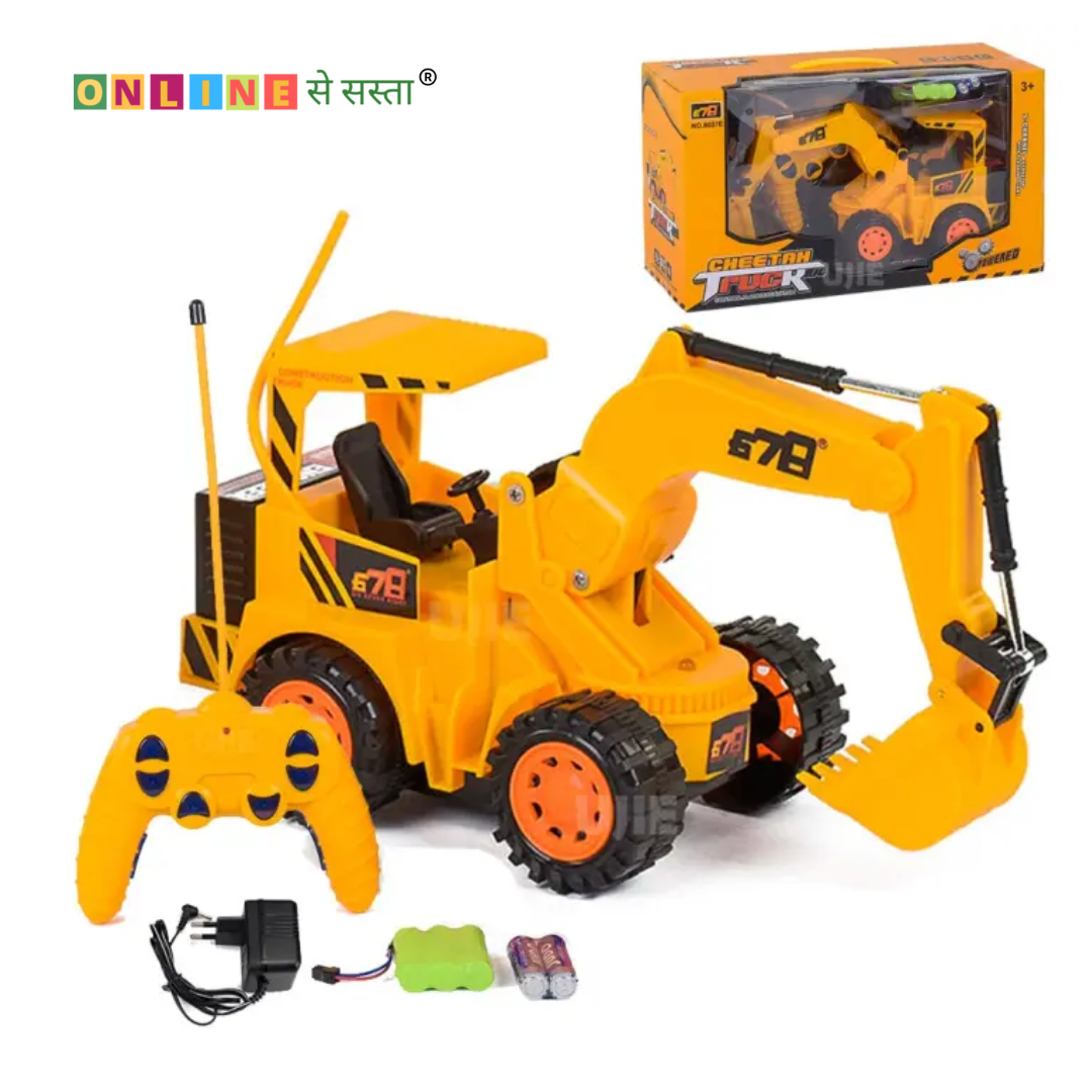 JCBB Cheetah Remote Control Truck Toy with LED Flashing Lights – High-Speed Remote Control Vehicle for Kids
