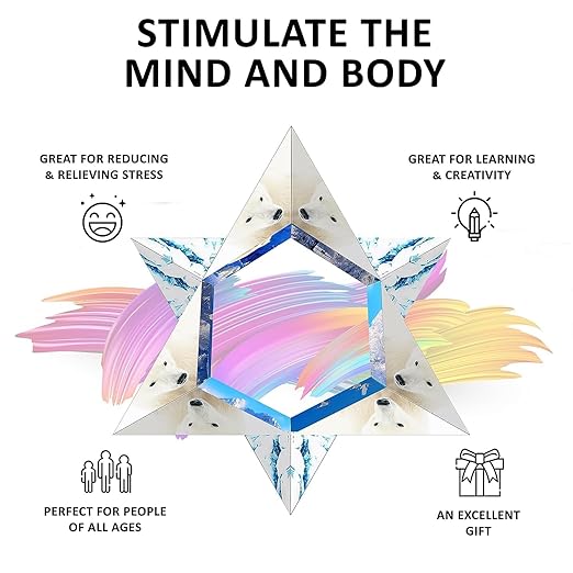 Shape Shifting Box Puzzle Cube, | Multi Color