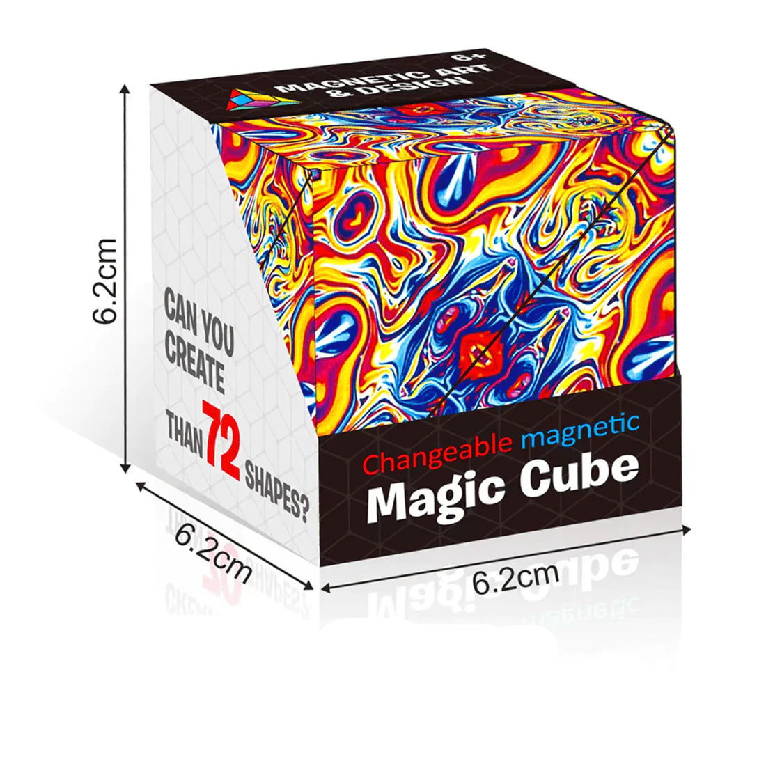 Shape Shifting Box Puzzle Cube, | Multi Color