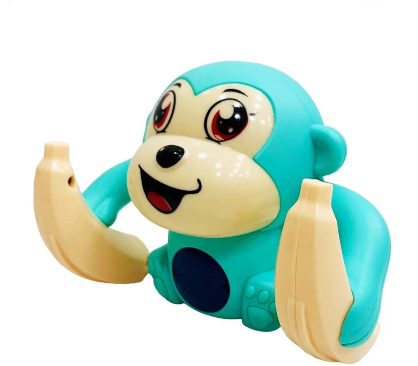 Rolling Banana Monkey Toys with Voice/Touch Sensor | Sound & Light Effects