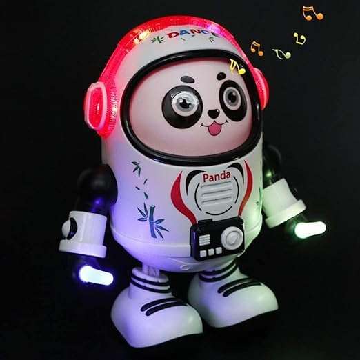 Dancing Space Panda Musical Toys for Kids with Light and Sound, Dancing Funny Animal Toys Features with Hand and Legs Movements Dancing Toys (Dancing Panda)