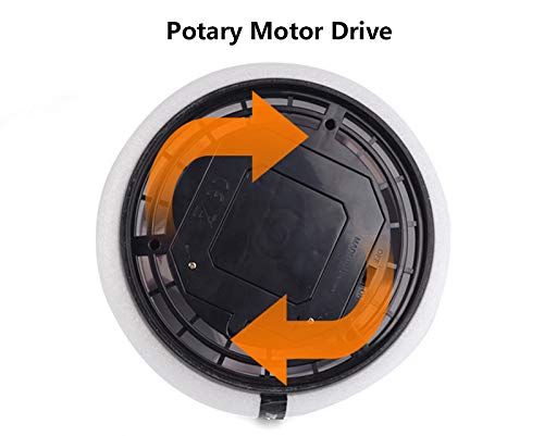 Indoor Pro Air Rechargeable Floating Hover Football with Colorful Flash Light Effect| Multicolor | USB Cable (Included)