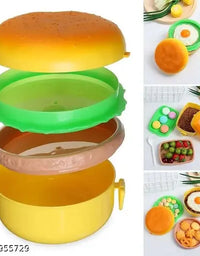 Burger Shape Lunch Box for Kids
