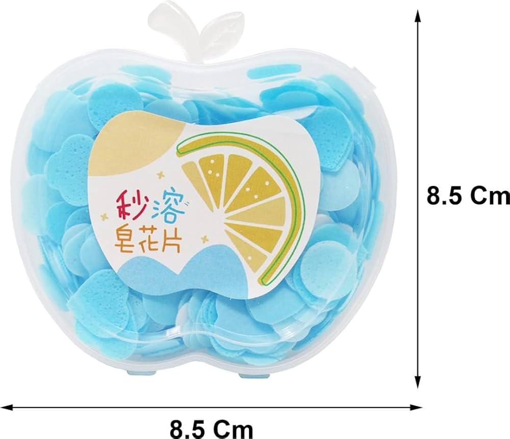 Apple Shape Paper Soap with Fragrance