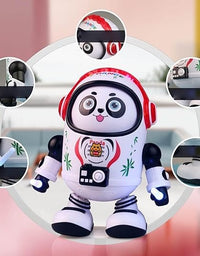 Dancing Space Panda Musical Toys for Kids with Light and Sound, Dancing Funny Animal Toys Features with Hand and Legs Movements Dancing Toys (Dancing Panda)
