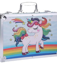 Deluxe Art Drawing Colour Suitcase Kit Set for Kids

