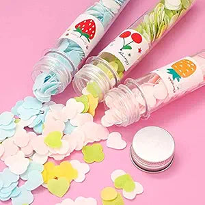 Flavour Design Tube Shape Bottle Paper Soap Clean Soft Bath Ideal For Kids & Childrens Face and Hand Wash - Multicolor