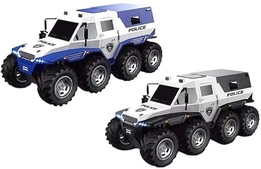 Remote Control Police Car with 4x4 Off-Road Wheels
