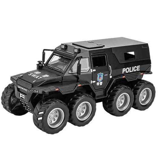 Remote Control Police Car with 4x4 Off-Road Wheels