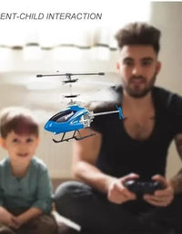 High Speed Velocity Remote Control Helicopter with Unbreakable Blades Infrared Sensors Chargeable Flying Helicopter Toy for Kids Boys RC Helicopter for Indoor and Outdoor
