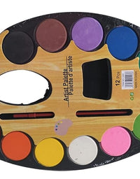 Premium Multicolour Paint Palette – Perfect for Artists &amp; Creators!
