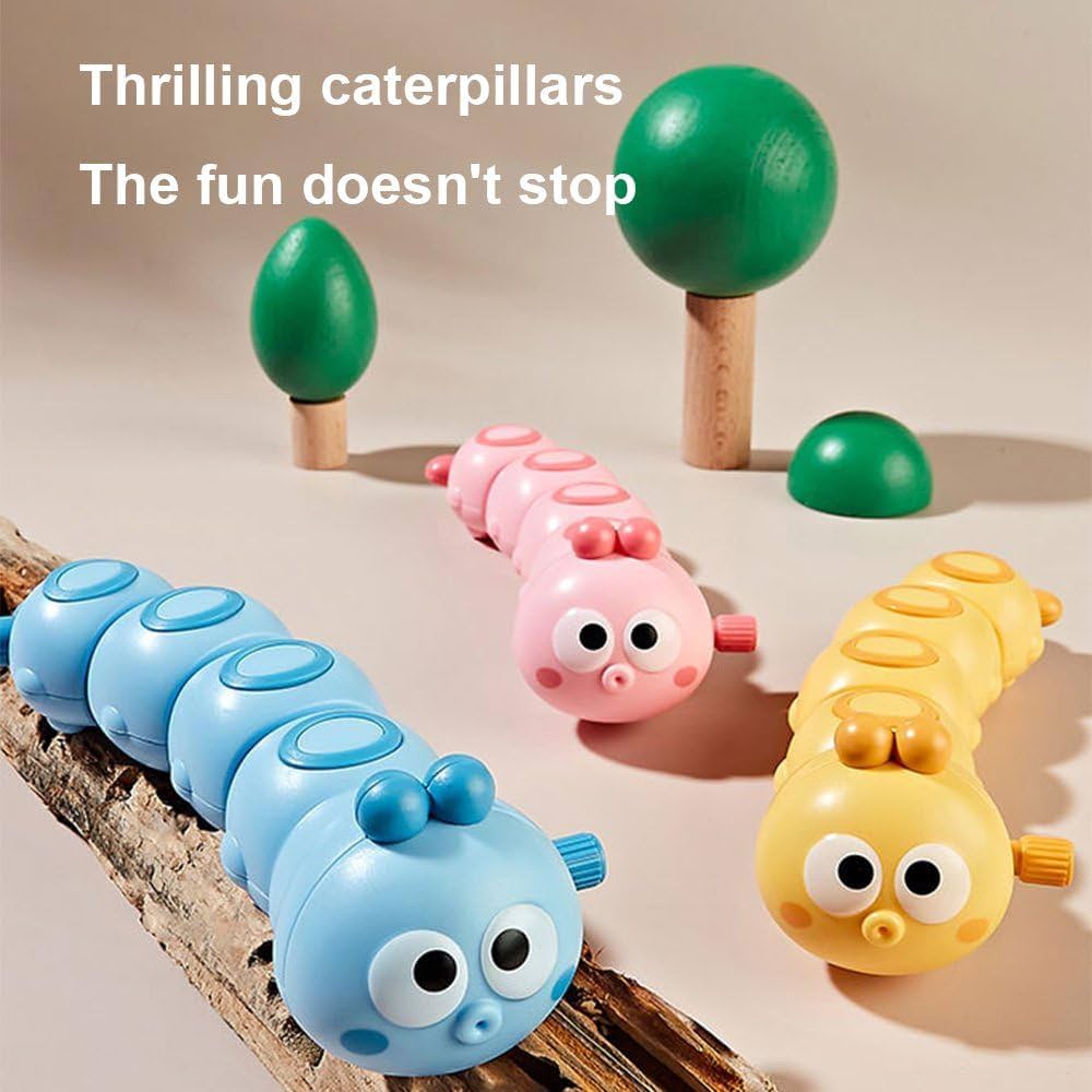 Cartoon Caterpillar Educational Toy – Fun Learning with Colors for Kids