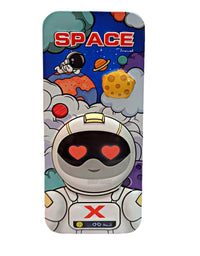 Metal Space Astronaut 3D Embossed Multifunctional Compass Box Geometry Box Pencil Box Stationery For Girls Boys Premium Stylish Fancy Stationery
