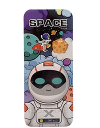 Metal Space Astronaut 3D Embossed Multifunctional Compass Box Geometry Box Pencil Box Stationery For Girls Boys Premium Stylish Fancy Stationery
