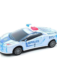 City Police Car Friction with Light & Music
