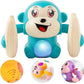 Rolling Banana Monkey Toys with Voice/Touch Sensor On Dancing Monkey Dancing Toy for Kids Rolling Electric Monkey for Children Doll Tumble Monkey Toy with Sound&Light Effects