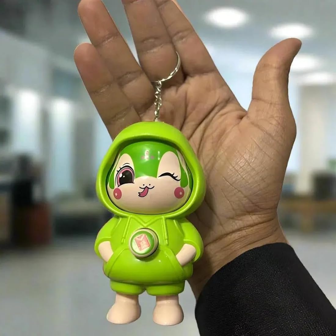 3D Expression Changing Keychain – Fun Anime Accessory for Kids & Adults