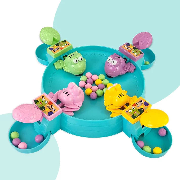 Hungry Frog Eating Beans Games Toys for Kids with Multiplayer Classic Board Games for Kids Toddler