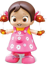 Musical Dancing Doll with Flashing Lights, Walking Singing Doll Musical Toys for 3+ Years Kids, Girls, Boys - Multicolor
