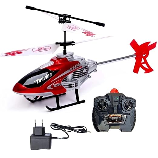 High Speed Velocity Remote Control Helicopter with Unbreakable Blades Infrared Sensors Chargeable Flying Helicopter Toy for Kids Boys RC Helicopter for Indoor and Outdoor