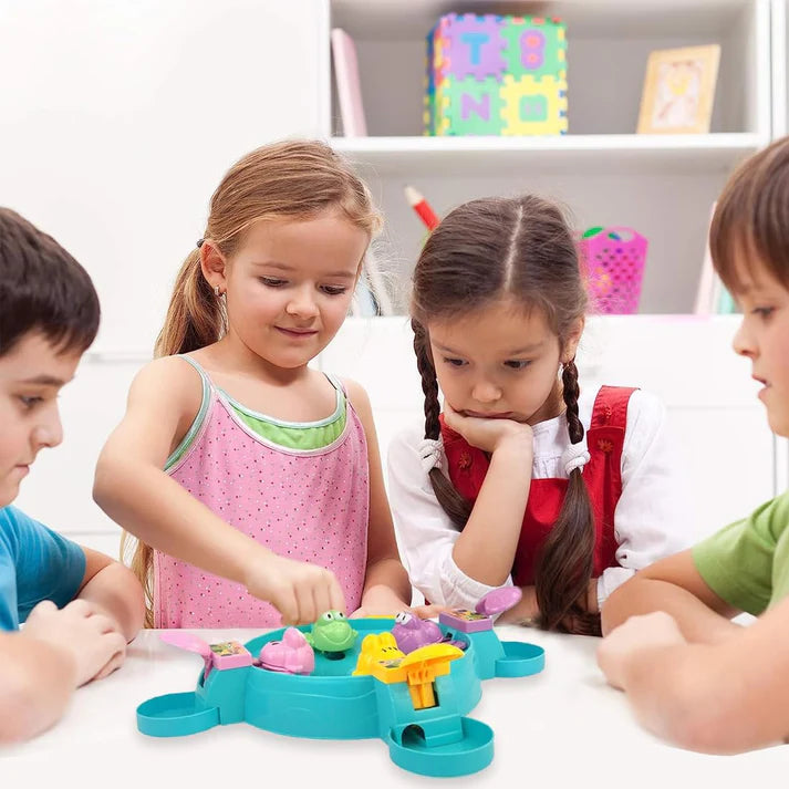Hungry Frog Eating Beans Games Toys for Kids with Multiplayer Classic Board Games for Kids Toddler