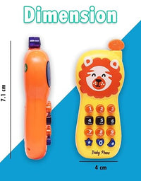 Battery Operated Role Play Musical Phone Toy for Kids
