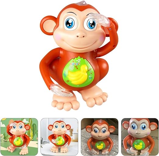 Wembley Little Dancing Monkey Toy – Musical 360° Rotating Fun for Toddlers