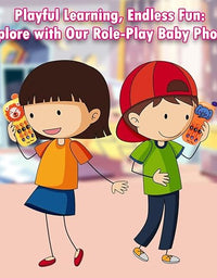 Battery Operated Role Play Musical Phone Toy for Kids
