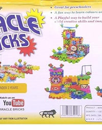 Miracle Bricks Building Block Game For Kids (Multicolor), 101 Pcs
