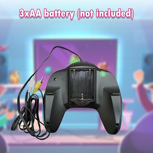 Plug & Play 98000 Pre-loaded Games in 1 Handheld Remote Console  | Outdoor &  Indoor Electronic TV Games