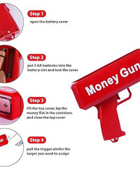 Money Fly Gun Cash Canon for Wedding & other functions
