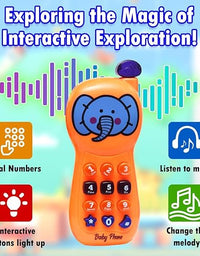 Battery Operated Role Play Musical Phone Toy for Kids
