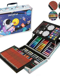 Deluxe Art Drawing Colour Suitcase Kit Set for Kids
