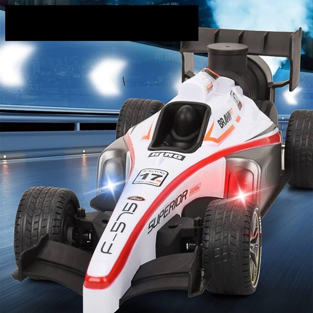 High-Speed RC Car Remote Control 2WD F1 Car | Formula Car Toys for Kids with  Light and Flame | Rechargeable