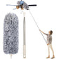 Microfiber Feather Extendable Duster with extra-long pole & Bendable head