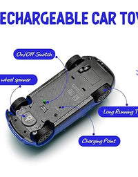 Rechargeable Remote Control Car Toy | Power Source: Lithium Rechargeable Battery for Car (Included)
