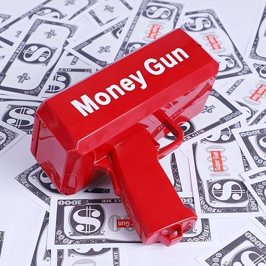 Money Fly Gun Cash Canon for Wedding & other functions