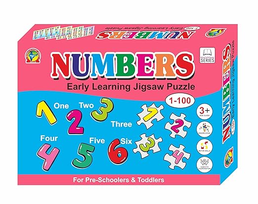 Learning Jigsaw Puzzle Combo | Number, Alphabet, Hindi Varnmala Puzzle (MIX)