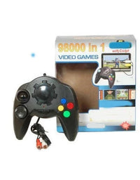 2033 98000 in 1 Built-in Video Games - Plugs Into Any TV for Instant Gaming, Requires No Expensive Game Console
