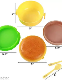 Burger Shape Lunch Box for Kids
