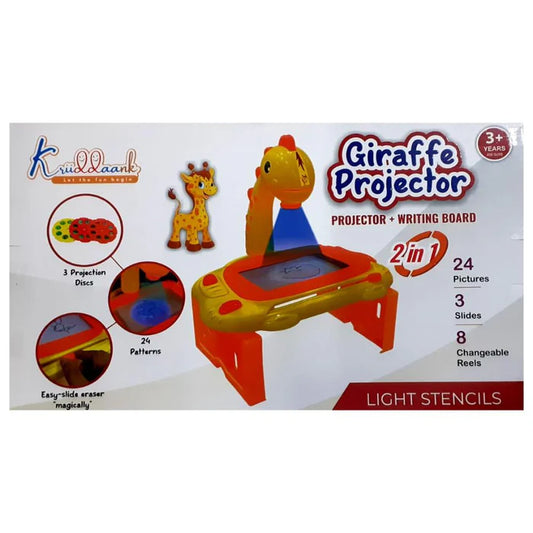 Drawing Projector Table for Kids Trace and Draw Projector Toy Gifts Giraffe | Educational | Reading & Writing | Infant, Toddler & Kids