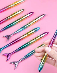 Cute Mermaid Tail Rollerball Pens
