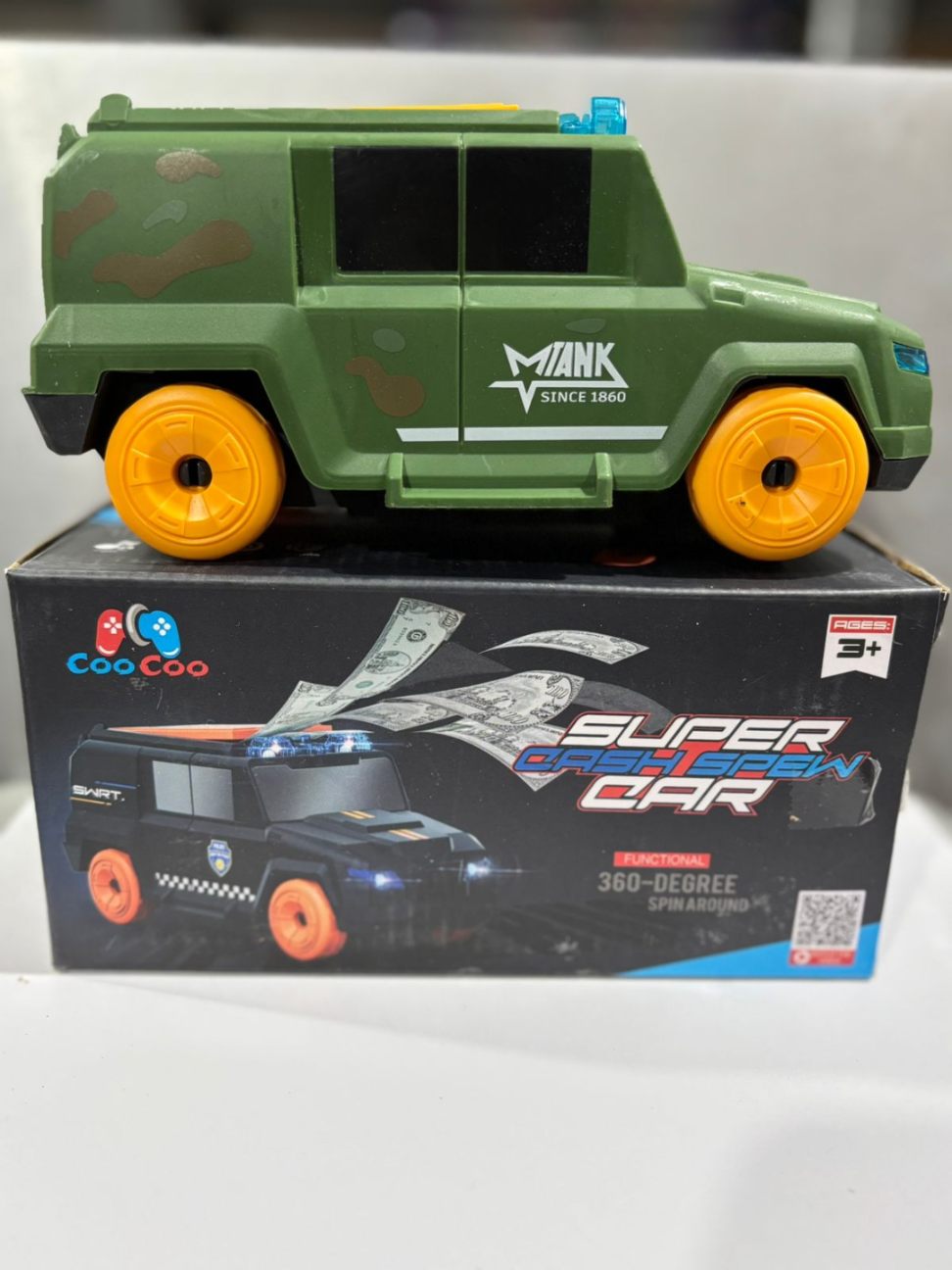 SUPER MONEY FLY CAR (LIGHT & MUSIC)