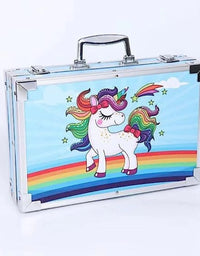 Deluxe Art Drawing Colour Suitcase Kit Set for Kids

