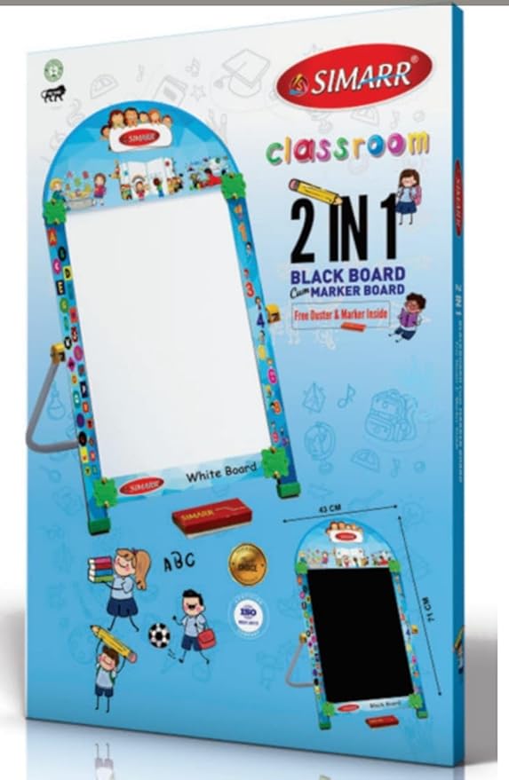 2-in-1 Standing Blackboard – Inspire Learning & Creativity