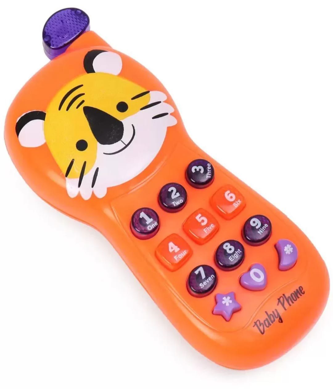 Battery Operated Role Play Musical Phone Toy for Kids