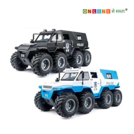 Remote Control Police Car with 4x4 Off-Road Wheels