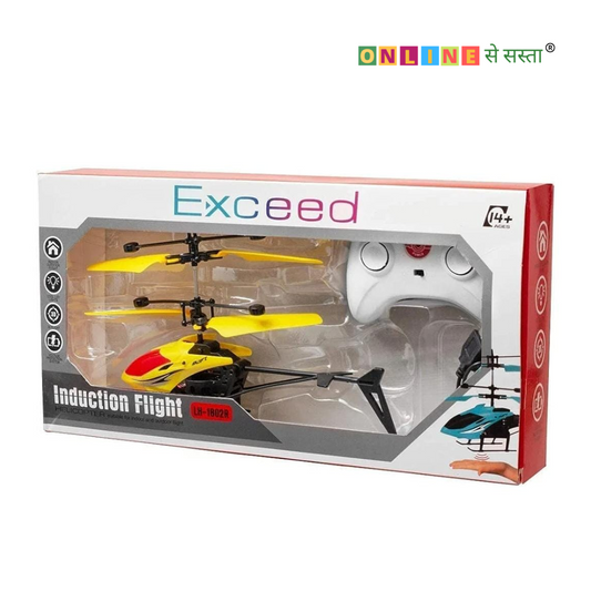 Exceed Flying Helicopter Toy With Remote And Dual Mode Control For Kids