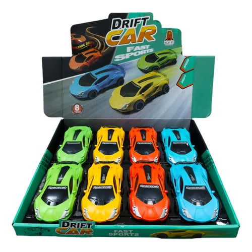 Drift Car Toy for Kids 3-6 Year Boys and Girls | Model  Push Go Friction Powered Vehicles Stunt Cars